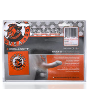 Oxballs - Buzz Squeeze - Vibrerende Ballstretcher - Transparant-laced-up.nl