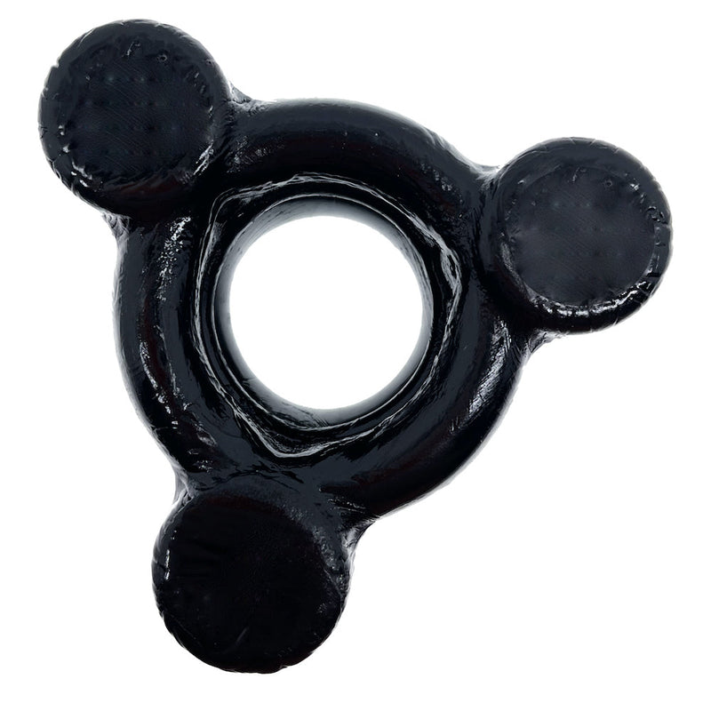 Oxballs - Buzz Squeeze - Vibrerende Ballstretcher - Zwart-laced-up.nl