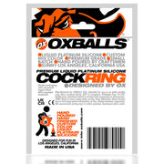 Oxballs - Cock-LUG - Cockring - Rood-laced-up.nl