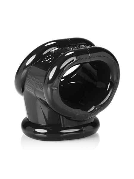 Oxballs - Cocksling-2 - Rekbare Cockring & Ballstretcher - TPR - Zwart-Laced-up.nl