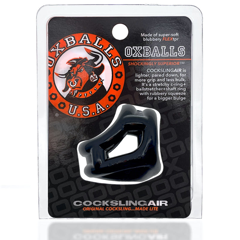 Oxballs - Cocksling Air - Zwart-Laced-up.nl