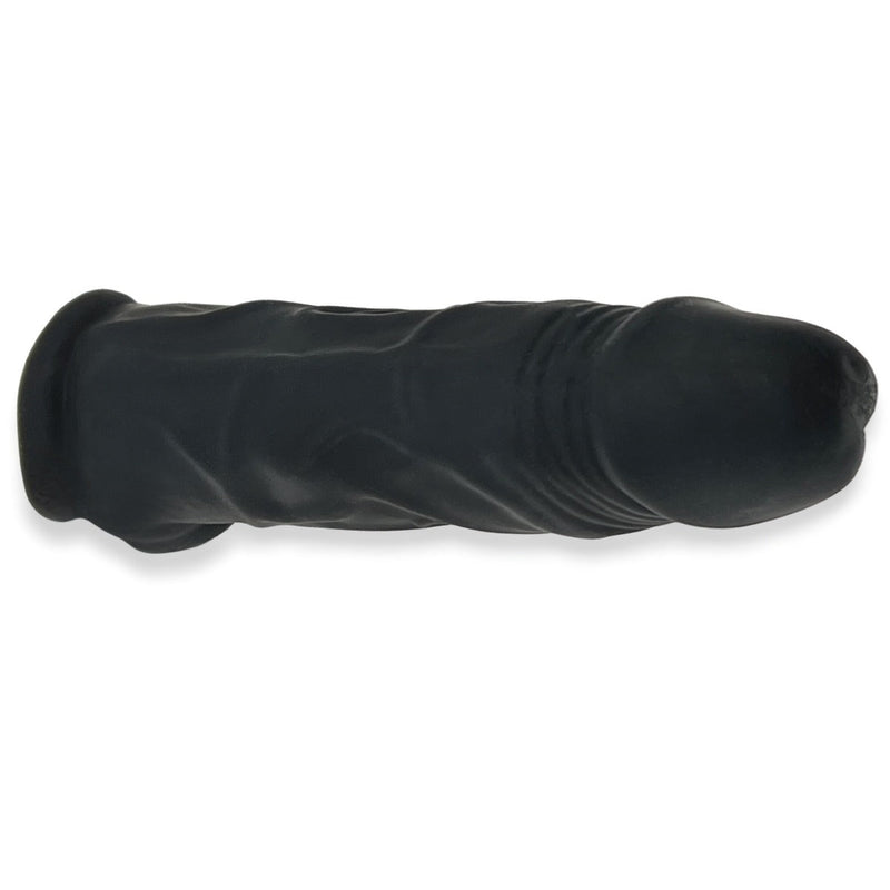 Oxballs - Dicker - Ultra-Slim Penis Sleeve - Black Ice-Erotiekvoordeel.nl