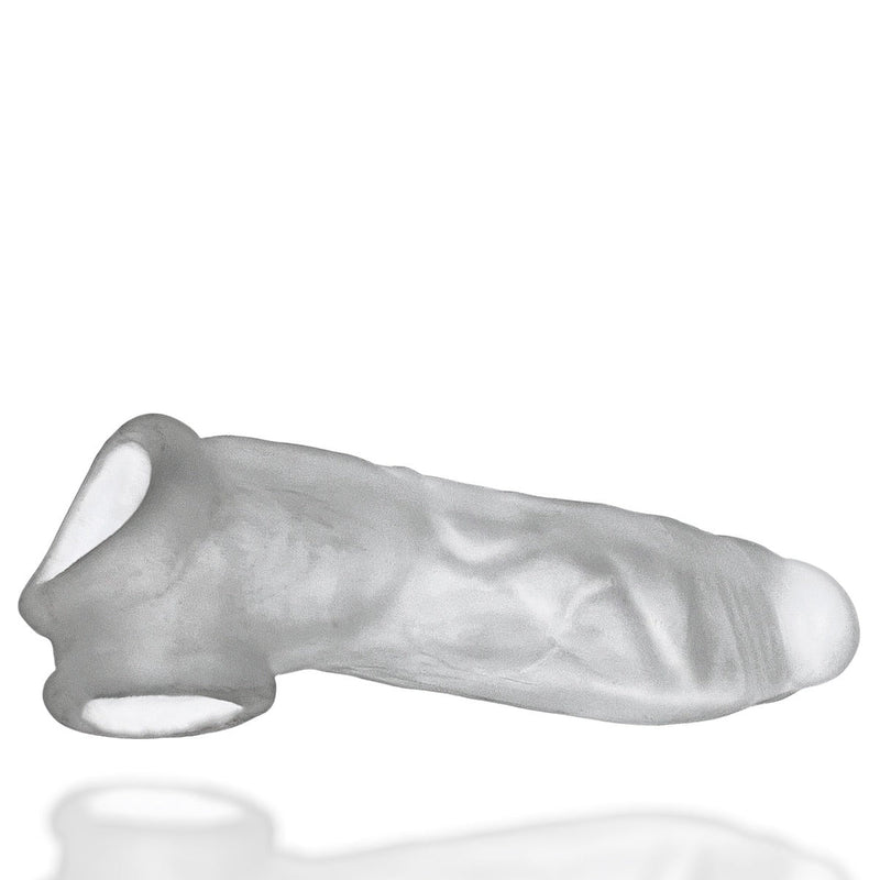 Oxballs - Dicker - Ultra-Slim Penis Sleeve - Clear Ice - Laced-up.nl