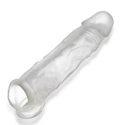 Oxballs - Dicker - Ultra-Slim Penis Sleeve - Clear Ice - Laced-up.nl