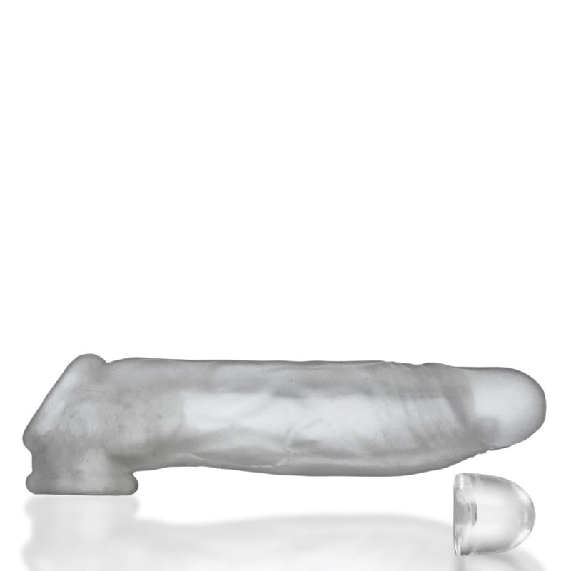 Oxballs - Dicker - Ultra-Slim Penis Sleeve - Clear Ice-Laced-up.nl