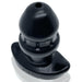 Oxballs - Drain-O Flow-Thru Buttplug - Zwart - Large-Laced-up.nl