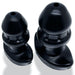 Oxballs - Drain-O Flow-Thru Buttplug - Zwart - Large-Laced-up.nl