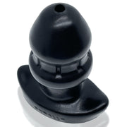 Oxballs - Drain-O Flow-Thru Buttplug - Zwart - Small-Laced-up.nl