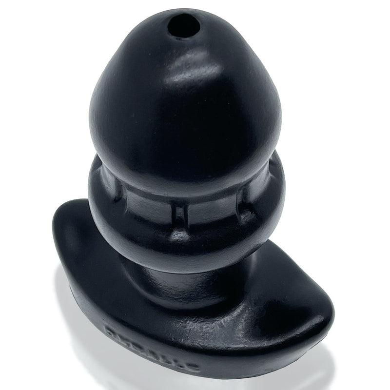 Oxballs - Drain-O Flow-Thru Buttplug - Zwart - Small-Laced-up.nl