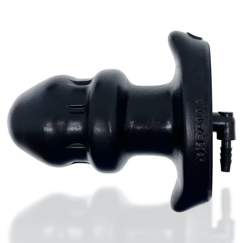Oxballs - Drain-O Flow-Thru Buttplug - Zwart - Small-Laced-up.nl