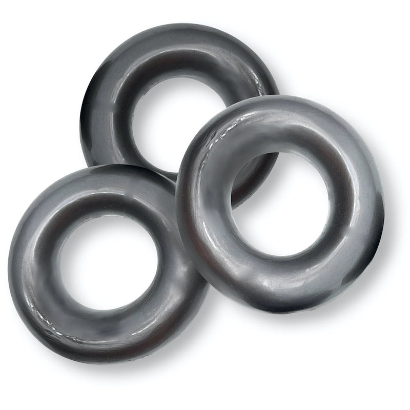 Oxballs - Fat Willy - Cockring - 3 stuks - Staal-Laced-up.nl