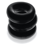 Oxballs - Fat Willy Cockring - 3 stuks - Zwart-Laced-up.nl