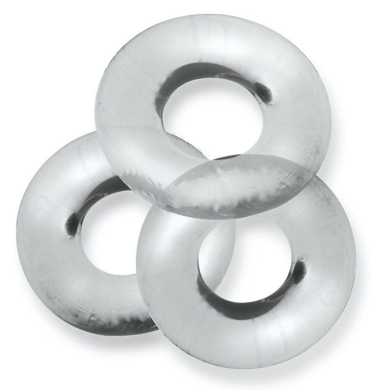 Oxballs - Fat Willy - Rekbare Cockringen - Transparant-laced-up.nl