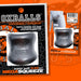 Oxballs - Fido - Penis Sleeve met Animal Knot - Rekbaar TPR - Zwart - Puppy Play-laced-up.nl