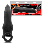 Oxballs - Fido - Puppy Play Penis Sleeve - Night Edition - Siliconen/TPR- Zwart-Erotiekvoordeel.nl