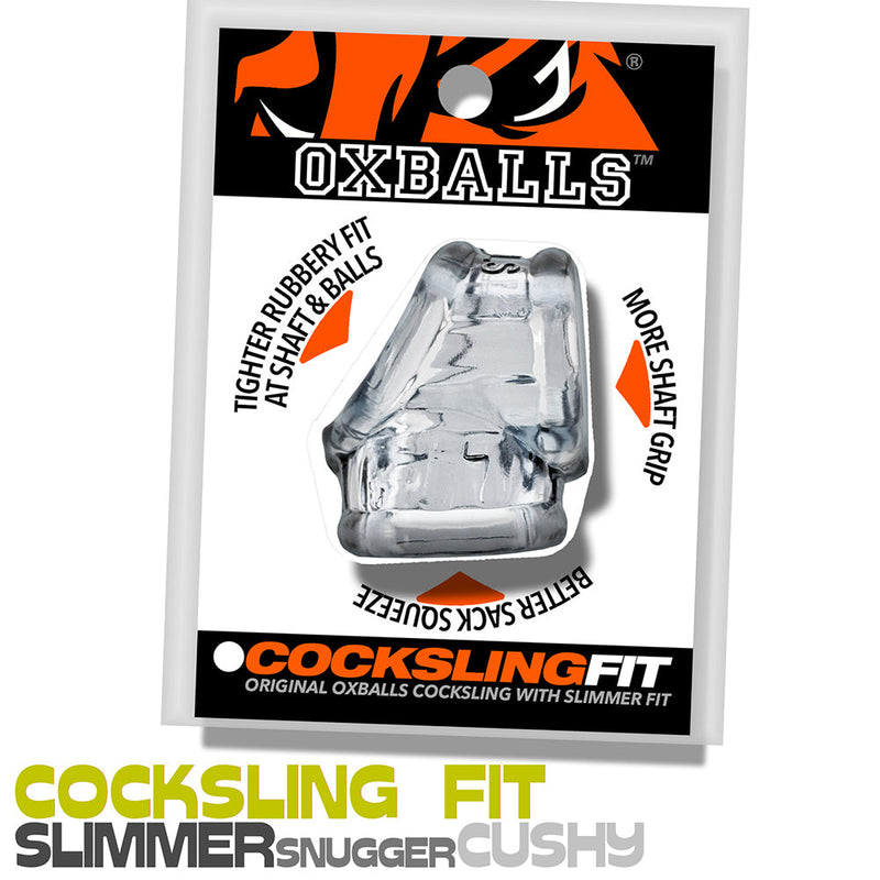 Oxballs - Fit - Cocksling - Silikon/TPR - Transparent - Laced-up.nl