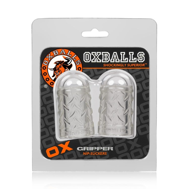 Oxballs - Gripper Tepelzuigers - Transparant-laced-up.nl