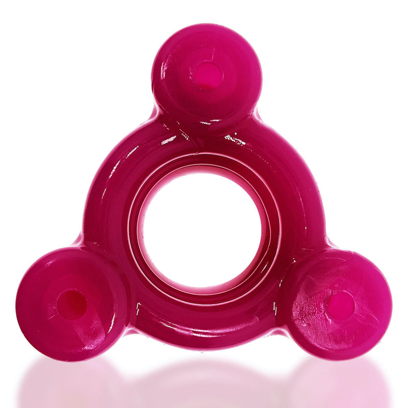 Oxballs - Heavy Squeeze - Ballstretcher met Gewicht - Hot Pink-laced-up.nl