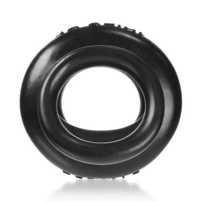 Oxballs - Juicy XL Padded Cockring - Zwart-Laced-up.nl