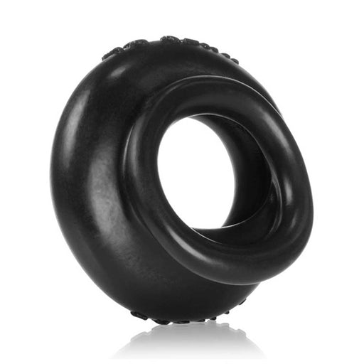 Oxballs - Juicy XL Padded Cockring - Zwart-Laced-up.nl