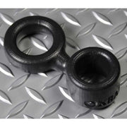 Oxballs - Low-Ball - Cockring met Ballstretcher - Zwart-Laced-up.nl
