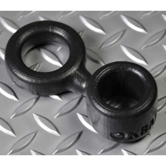 Oxballs - Low-Ball - Cockring met Ballstretcher - Zwart-Laced-up.nl