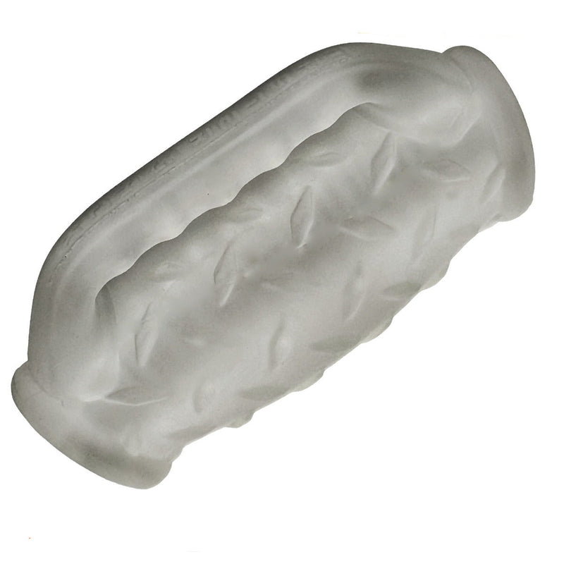 Oxballs Masterjack Stroker - Silicone double face - Clear Ice - Laced-up.nl