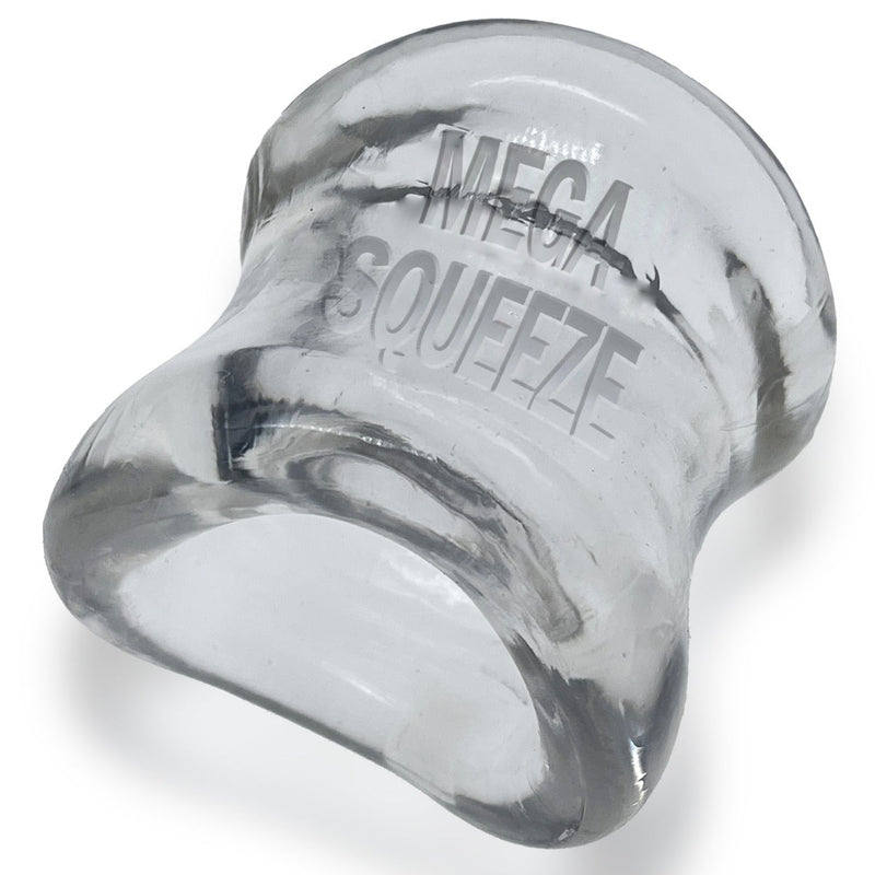 Oxballs - Mega Squeeze - Rekbare Ballstretcher - TPR - Transparant-Laced-up.nl