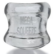 Oxballs - Mega Squeeze - Rekbare Ballstretcher - TPR - Transparant-Laced-up.nl