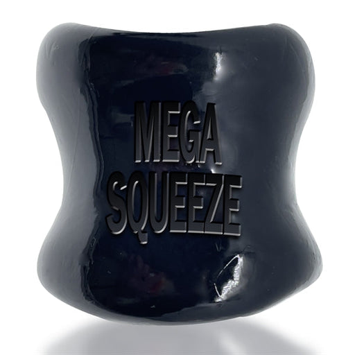 Oxballs - Mega Squeeze - Rekbare Ballstretcher van TPR - Zwart-Laced-up.nl