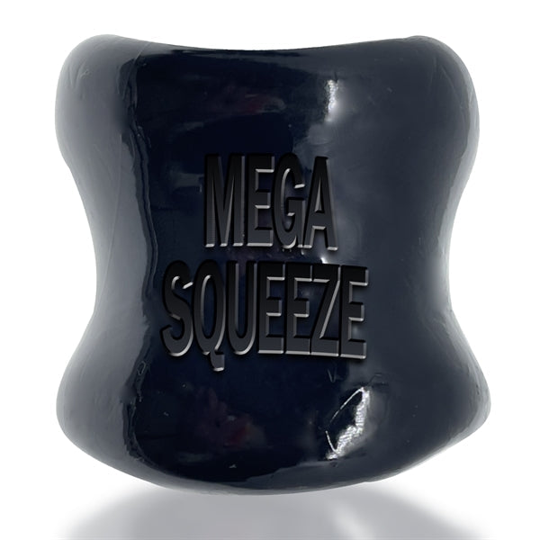 Oxballs - Mega Squeeze - Rekbare Ballstretcher van TPR - Zwart-Laced-up.nl