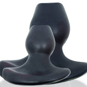 Oxballs - Morphhole-1 Gaper Plug - Maat S - Zwart Ice-Laced-up.nl
