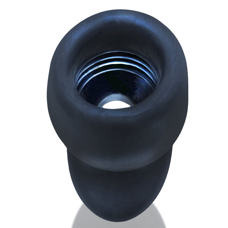 Oxballs - Morphhole-2 Gaper Plug - Maat L - Zwart Ice-Laced-up.nl
