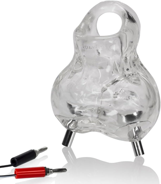 Oxballs - Nutter - Ball Sling Electro - Transparant-Laced-up.nl