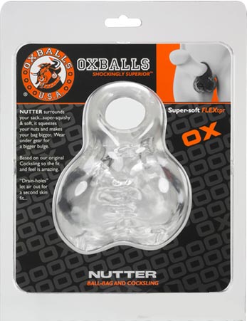 Oxballs - Nutter - Ball Sling - Transparant-Laced-up.nl