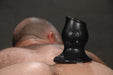 Oxballs - Pighole 1 - Holle Buttplug - Zwart - Maat S-Laced-up.nl
