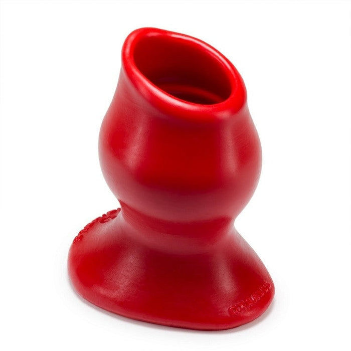 Oxballs - Pighole 2 - Holle Buttplug - Rood - Maat M-Laced-up.nl