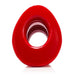 Oxballs - Pighole 4 - Holle Buttplug - Rood - Maat XL-Laced-up.nl