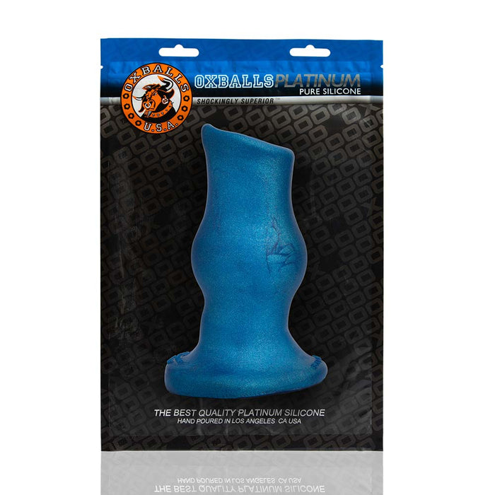 Oxballs - Pighole Deep-2 - Holle Buttplug - Blauw - Large-Laced-up.nl