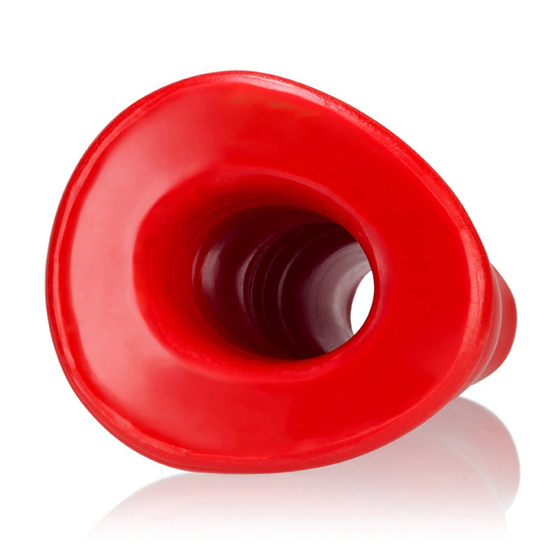 Oxballs - Pighole Deep-2 - Holle Buttplug - Rood - Large-Laced-up.nl