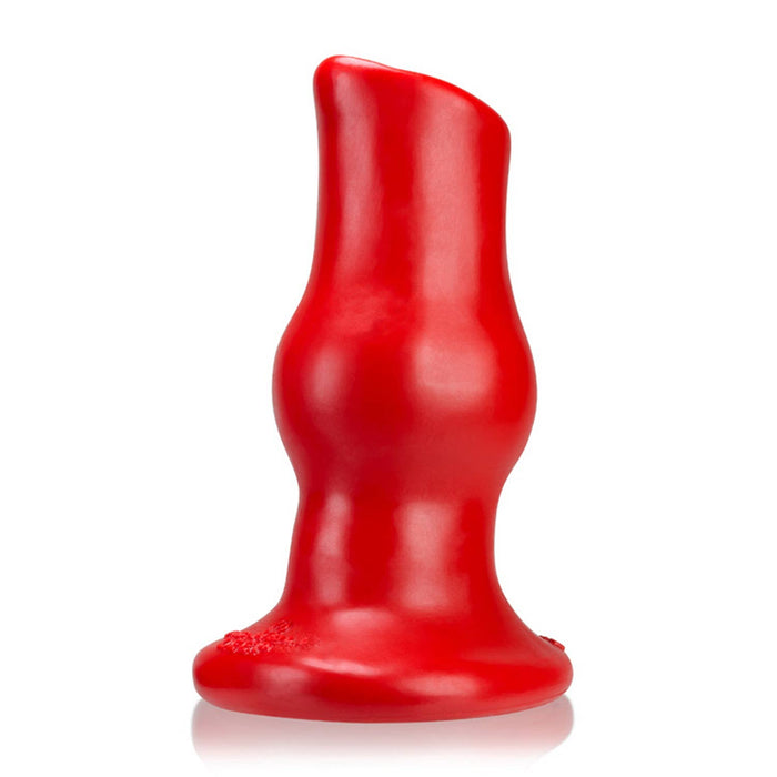 Oxballs - Pighole Deep-2 - Holle Buttplug - Rood - Large-Laced-up.nl