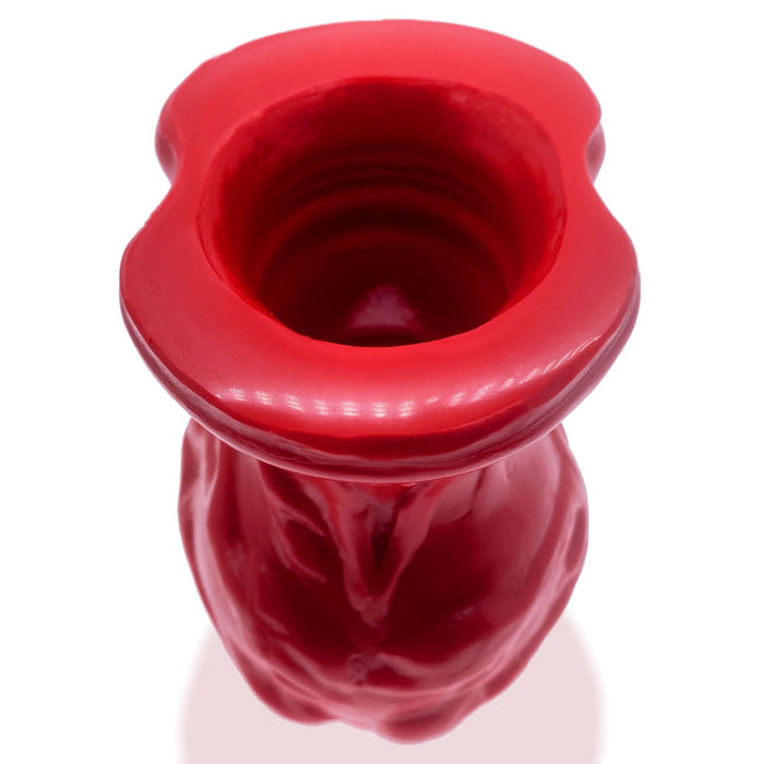 Oxballs - Pighole Squeal FF Veiny - Holle Buttplug - Rood-Laced-up.nl