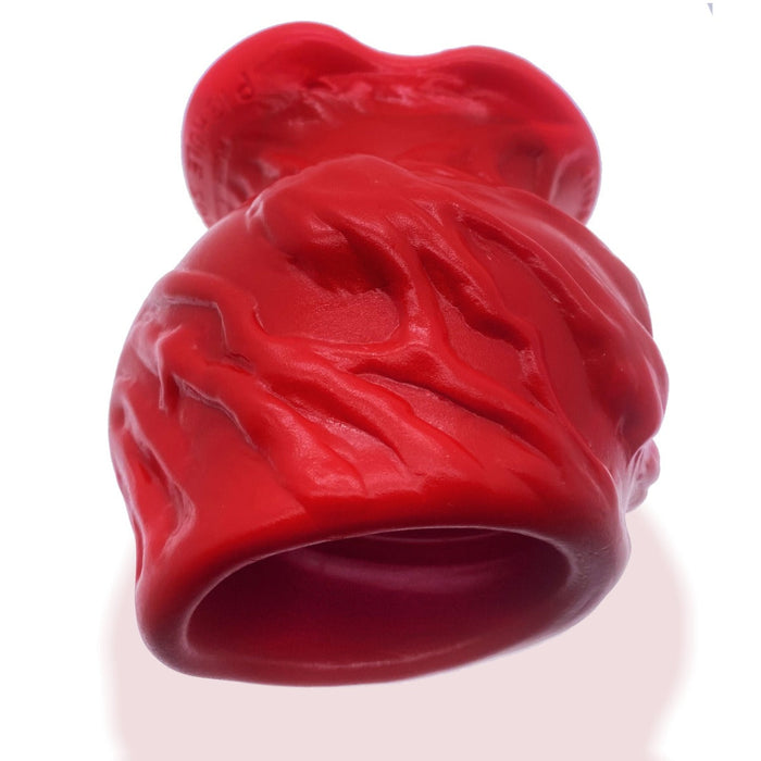 Oxballs - Pighole Squeal FF Veiny - Holle Buttplug - Rood-Laced-up.nl
