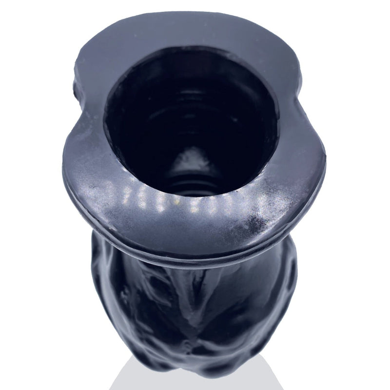 Oxballs - Pighole Squeal FF Veiny - Holle Buttplug - Zwart-Laced-up.nl