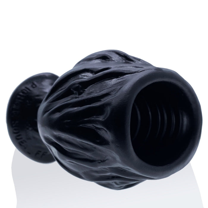 Oxballs - Pighole Squeal FF Veiny - Holle Buttplug - Zwart-Laced-up.nl