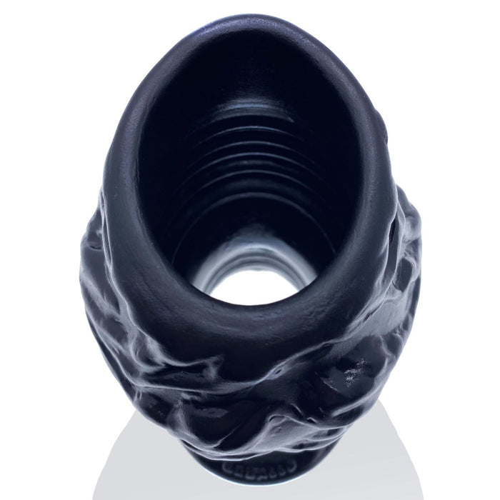 Oxballs - Pighole Squeal FF Veiny - Holle Buttplug - Zwart-Laced-up.nl