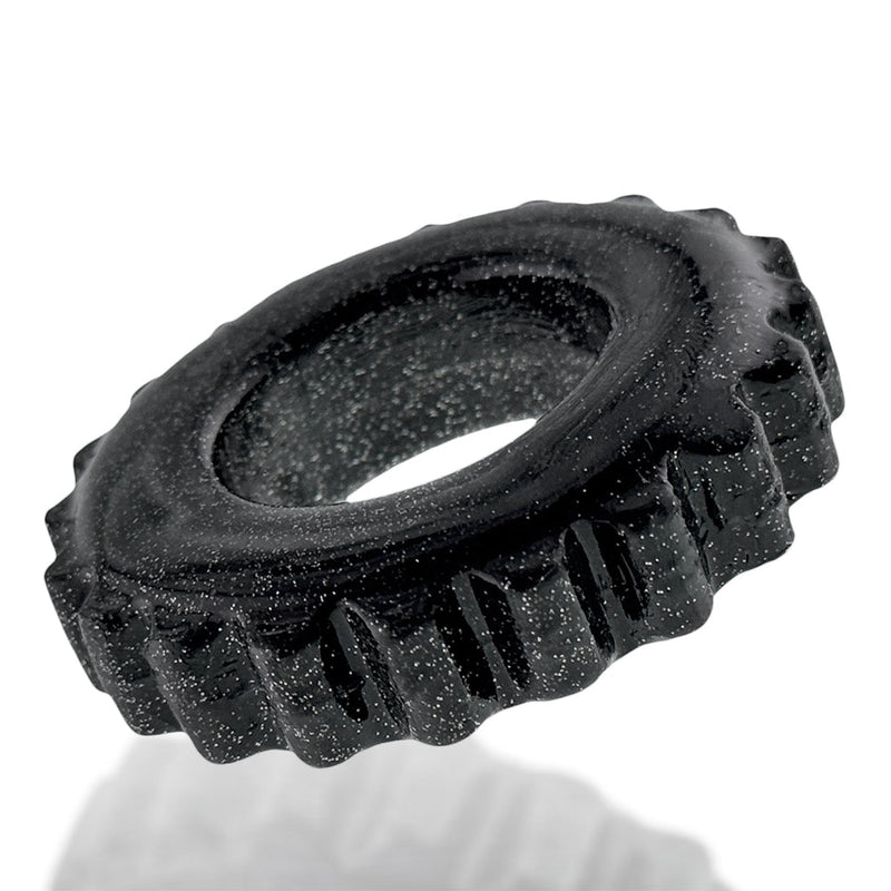 Oxballs - Plushy - Cockring – Black Mica-Erotiekvoordeel.nl