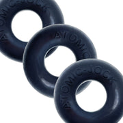 Oxballs - Ringer - Cockring - 3 stuks - Night Edition - Mat Zwart-Erotiekvoordeel.nl