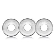 Oxballs - Ringer - Cockring - 3 stuks - Transparant-Laced-up.nl