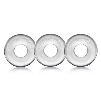 Oxballs - Ringer - Cockring - 3 stuks - Transparant-Laced-up.nl